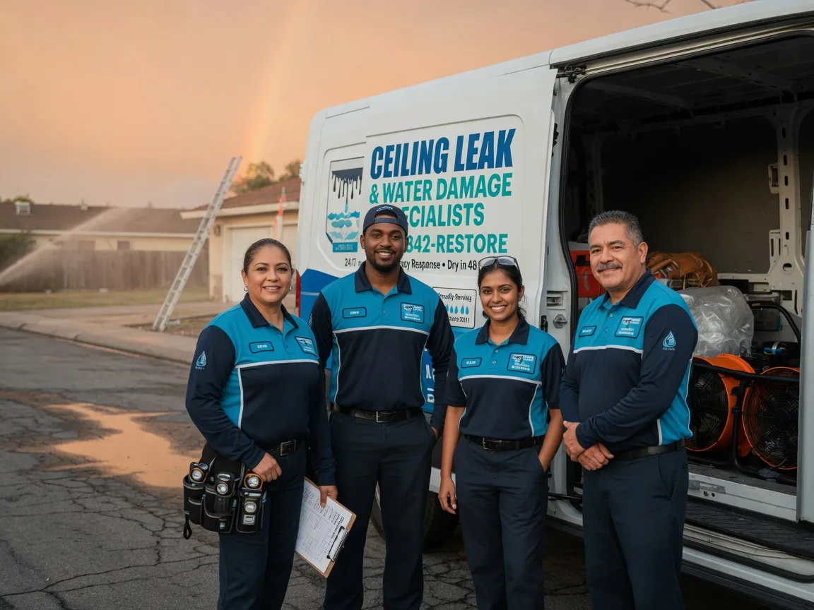 Ceiling Leak Cleanup company in Litchfield, MI