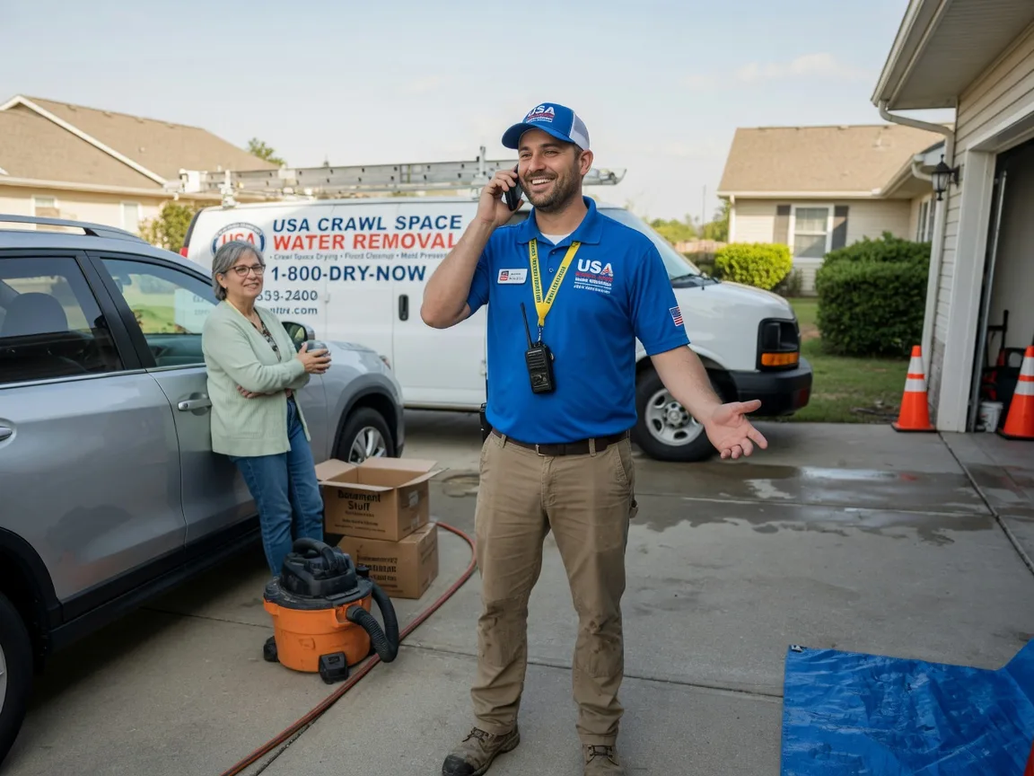 Crawl Space Water Removal Litchfield, MI FAQs